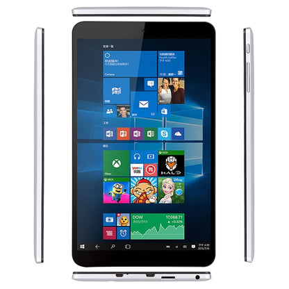 HSD8001 Tablet PC, 8 inch 2.5D Screen, 4GB+64GB, Windows 10, Intel Atom Z8300 Quad Core, Support TF Card & HDMI & Bluetooth & Dual WiFi(Silver) - Other by PMC Jewellery | Online Shopping South Africa | PMC Jewellery
