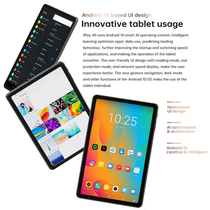 ALLDOCUBE iPlay 40 T1020S 4G LTE, 10.4 inch, 8GB+128GB, Android 10 Spreadtrum T618 Octa Core 2.0GHz, Support GPS & Bluetooth & Dual Band WiFi & Dual SIM (Black) - ALLDOCUBE by ALLDOCUBE | Online Shopping South Africa | PMC Jewellery