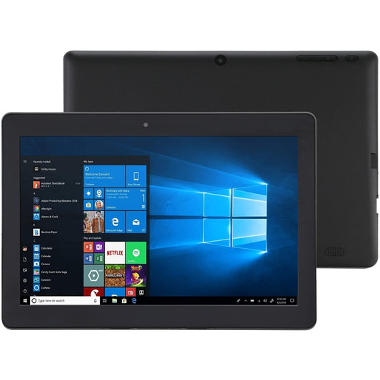 ES0MBFQ Tablet PC, 10.1 inch, 4GB+64GB, Windows 10, Intel Atom Z8300 Quad Core, Support TF Card & HDMI & Bluetooth & Dual WiFi(Black) - Other by PMC Jewellery | Online Shopping South Africa | PMC Jewellery