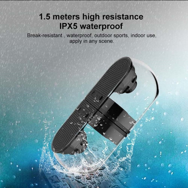 OVEVO True 3D TWS Magnetic Wireless Bluetooth Stereo Surround HiFi Speaker with Full Transparent Home - Mini Speaker by OVEVO | Online Shopping South Africa | PMC TechLife