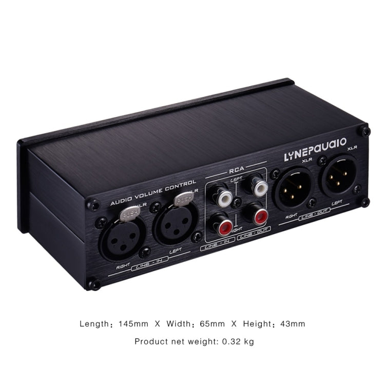 LINEPAUDIO A977 2 In 2 Out Switcher Full-balance Passive Preamp Active Speaker Double Sound Source Volume Controller (Black) -  by PMC TechLife | Online Shopping South Africa | PMC TechLife